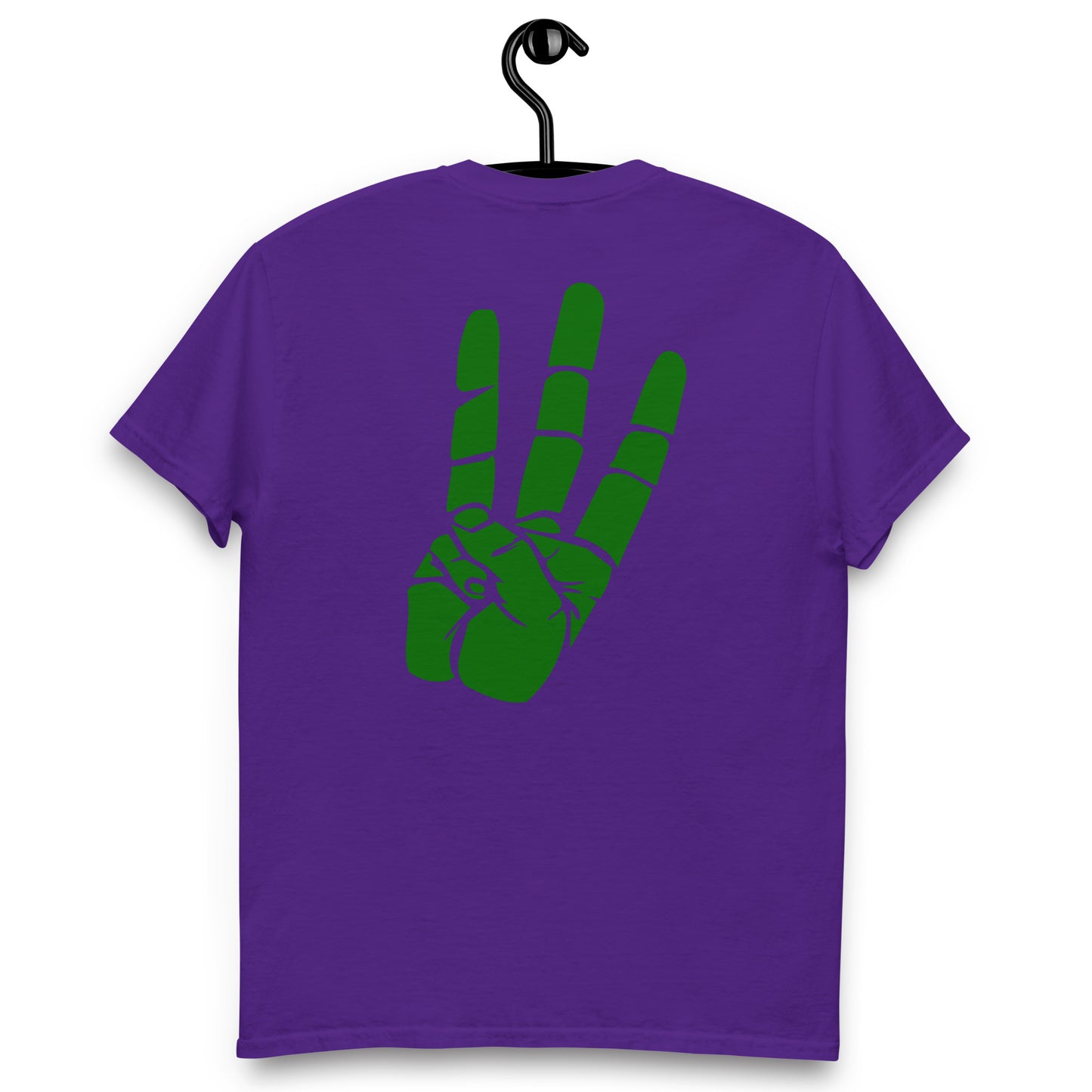 Green Wavy WIN Men's classic tee